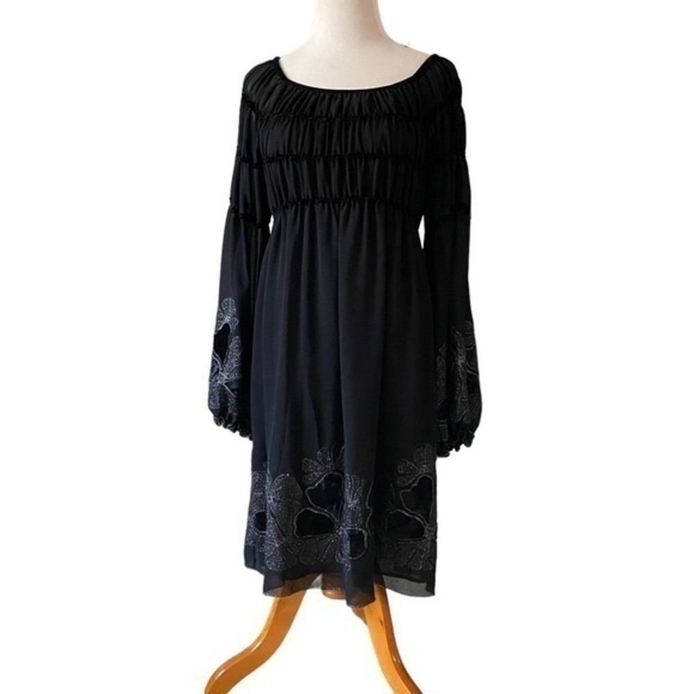 Max Studios Black Dress